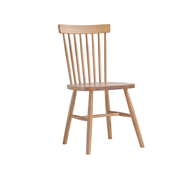 Minimalist Style Solid Wood Dining Set with Traditional Height Table and 4 Legs Base