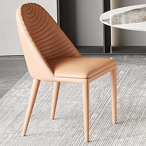 Modern Sintered Stone Dining Room Set with Rectangle Top and White Base Furniture