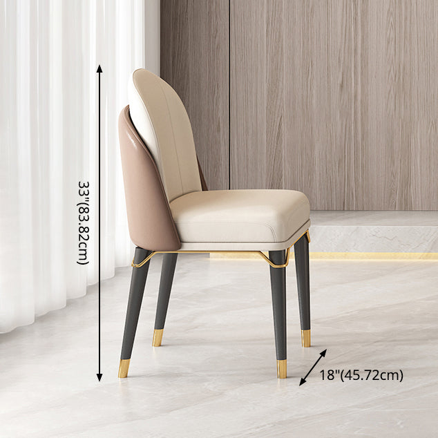 Contemporary Rectangle Shape Sintered Stone Top Dining Set Standard Kitchen Dining Set in White