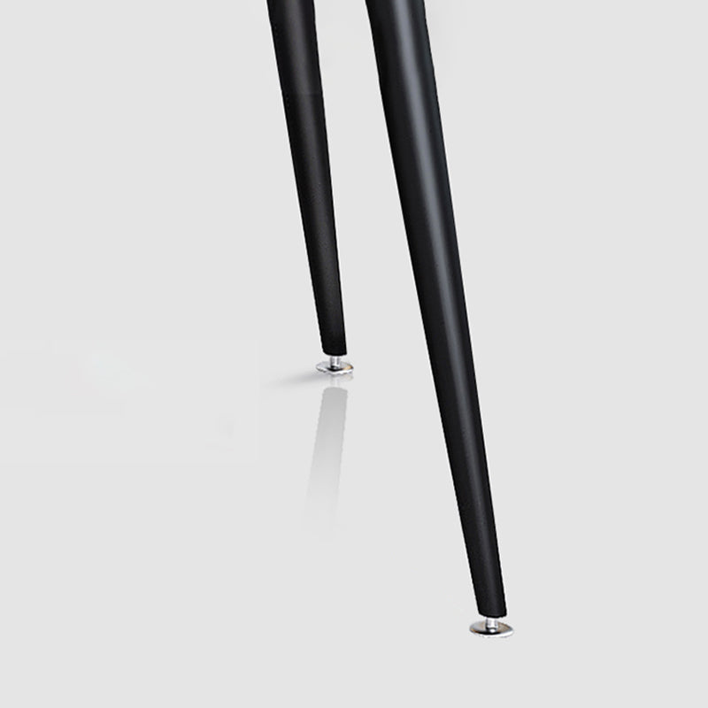 Dining Room Set Contemporary with Sintered Stone Rectangle Table and Chairs