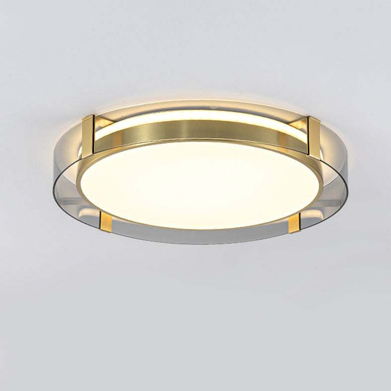 Metalen moderne stijl ontwerp inbouwverlichting LED-glaslamp voor woonkamer