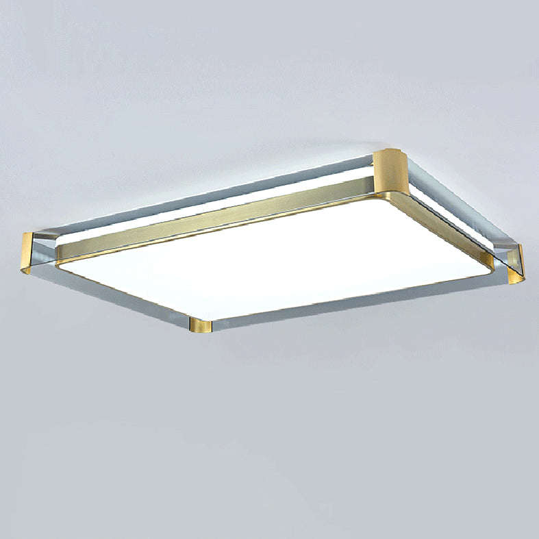Metalen moderne stijl ontwerp inbouwverlichting LED-glaslamp voor woonkamer