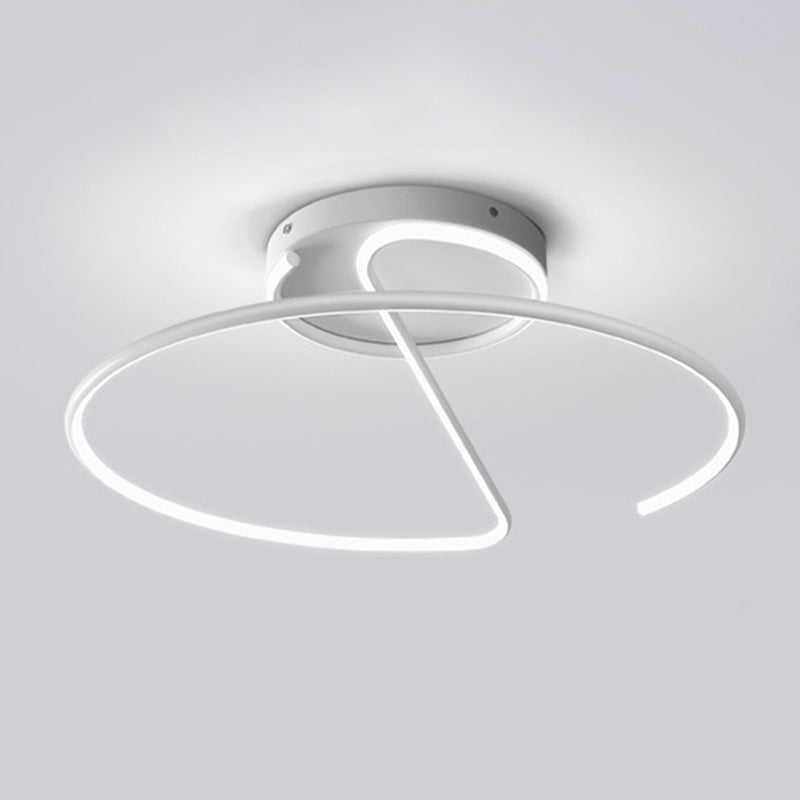 Modern Style Led Flush Mount Lighting High Brightness Metal Linear Led Ceiling Light for Corridor