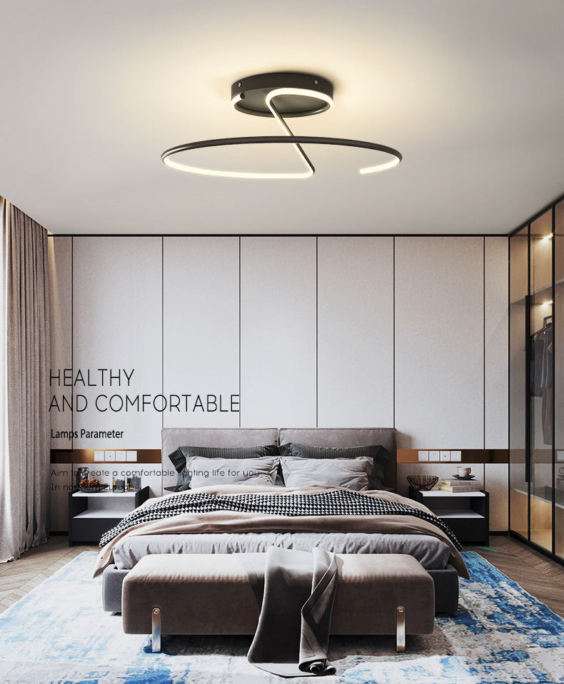 Modern Style Led Flush Mount Lighting High Brightness Metal Linear Led Ceiling Light for Corridor