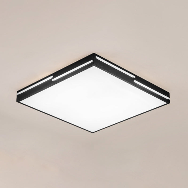Plafonnier LED en acrylique de conception de Style moderne, luminaire de plafond encastré pour le salon