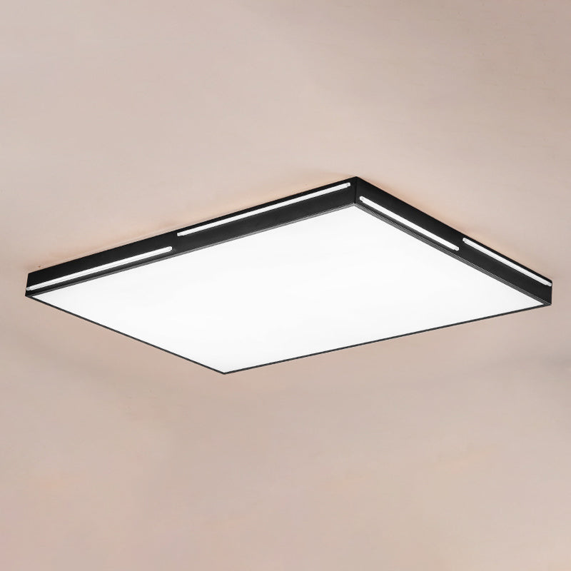 Plafonnier LED en acrylique de conception de Style moderne, luminaire de plafond encastré pour le salon
