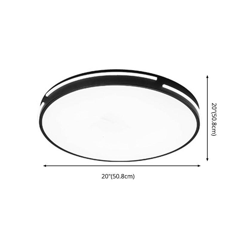 Plafonnier LED en acrylique de conception de Style moderne, luminaire de plafond encastré pour le salon
