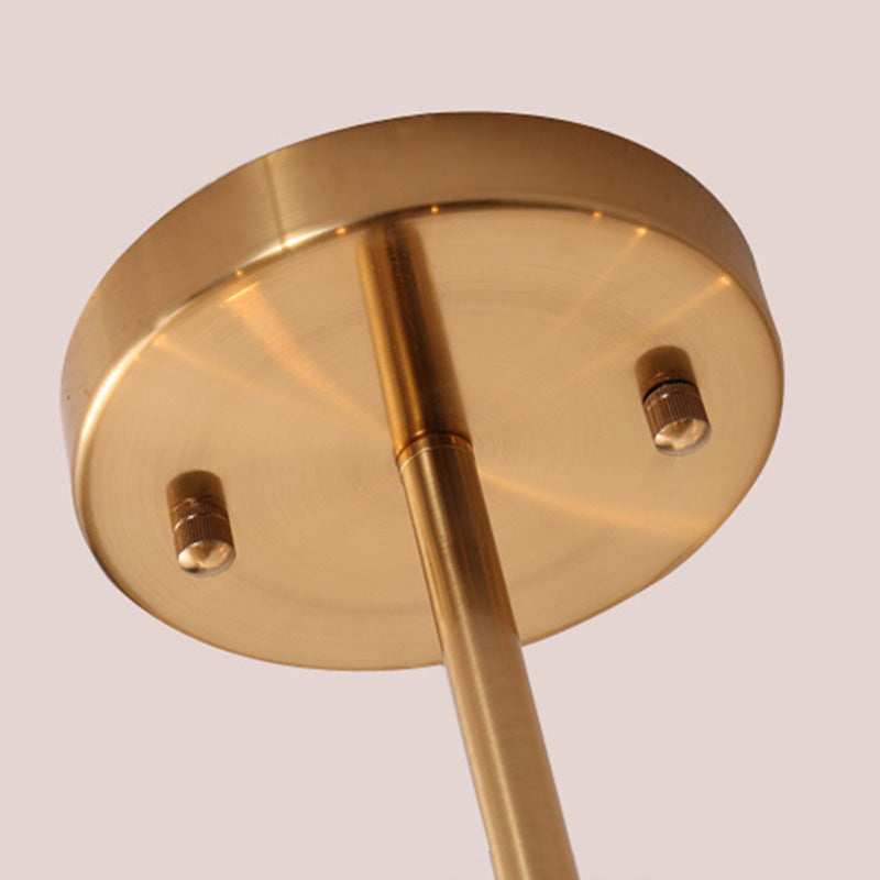 Industrieel multi -light kroonluchter verstelbaar metaalhanglicht voor woonkamer