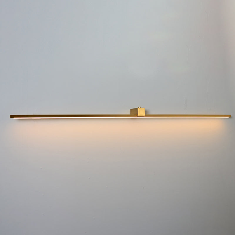 LED Metall Wandleuchte Lampe Einfache moderne linienförmige Innenwandmontageleuchte