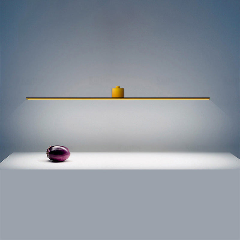 LED Metall Wandleuchte Lampe Einfache moderne linienförmige Innenwandmontageleuchte