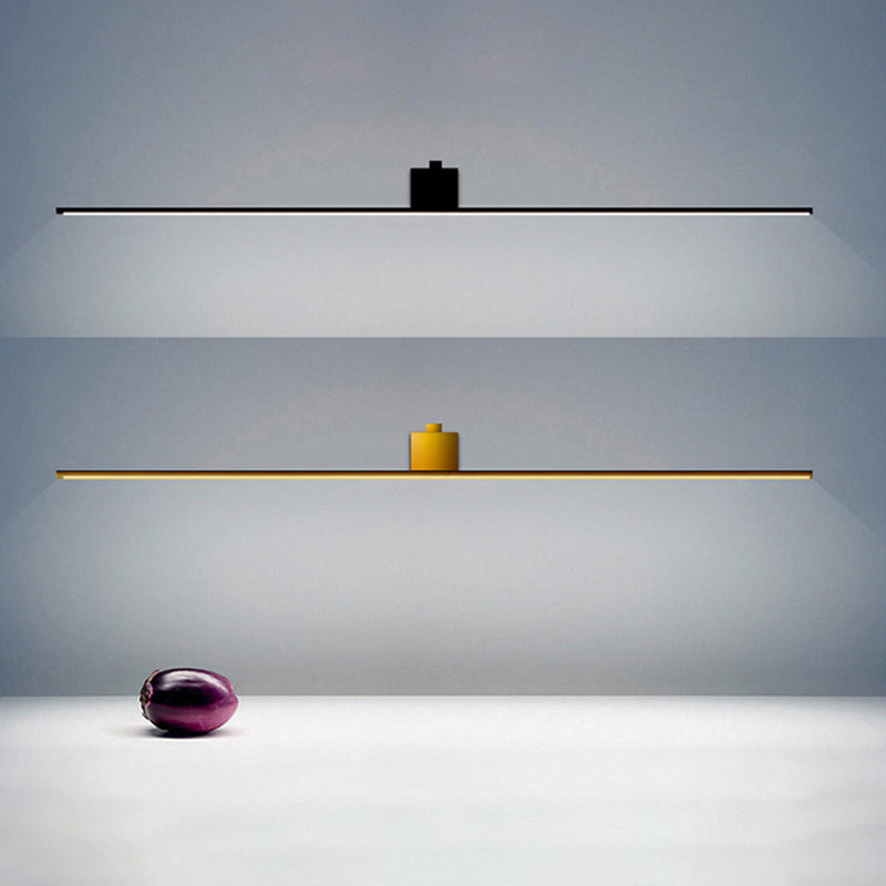 LED Metall Wandleuchte Lampe Einfache moderne linienförmige Innenwandmontageleuchte