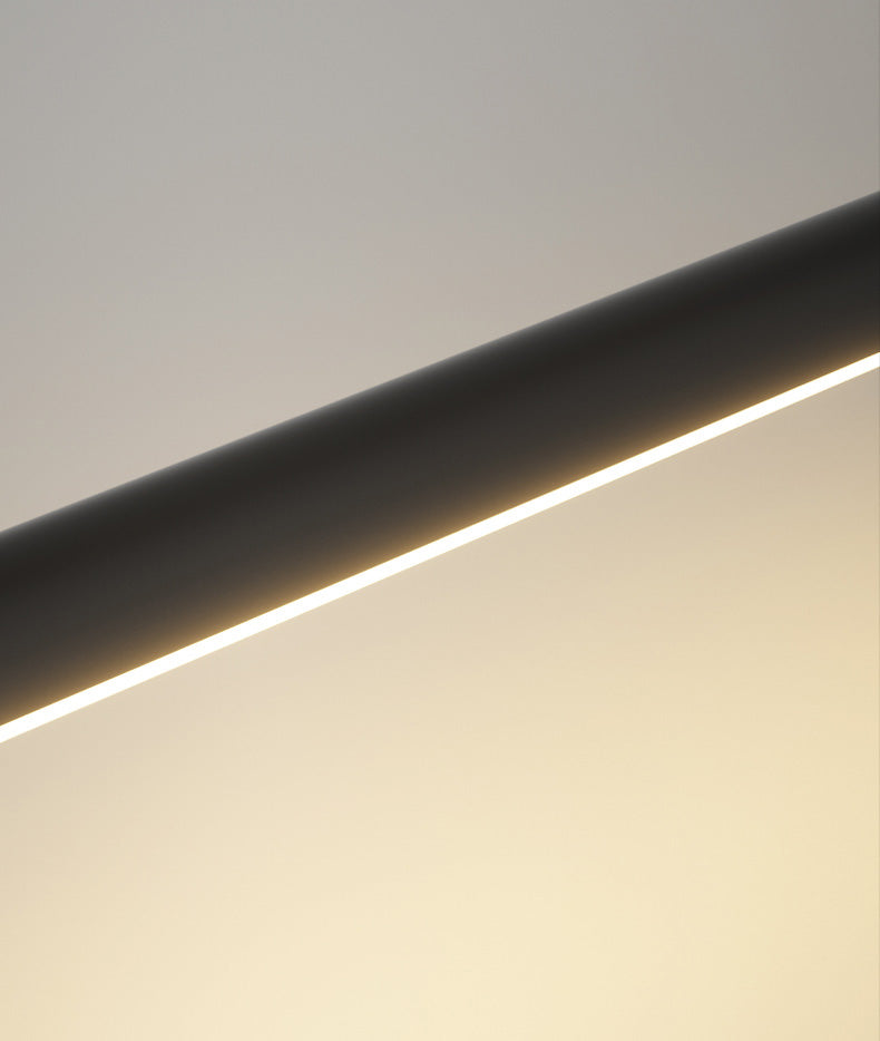 LED Line Shaped Wall Sconce with Antler Metal Simple Modern Indoor Wall Mount Light Fixture