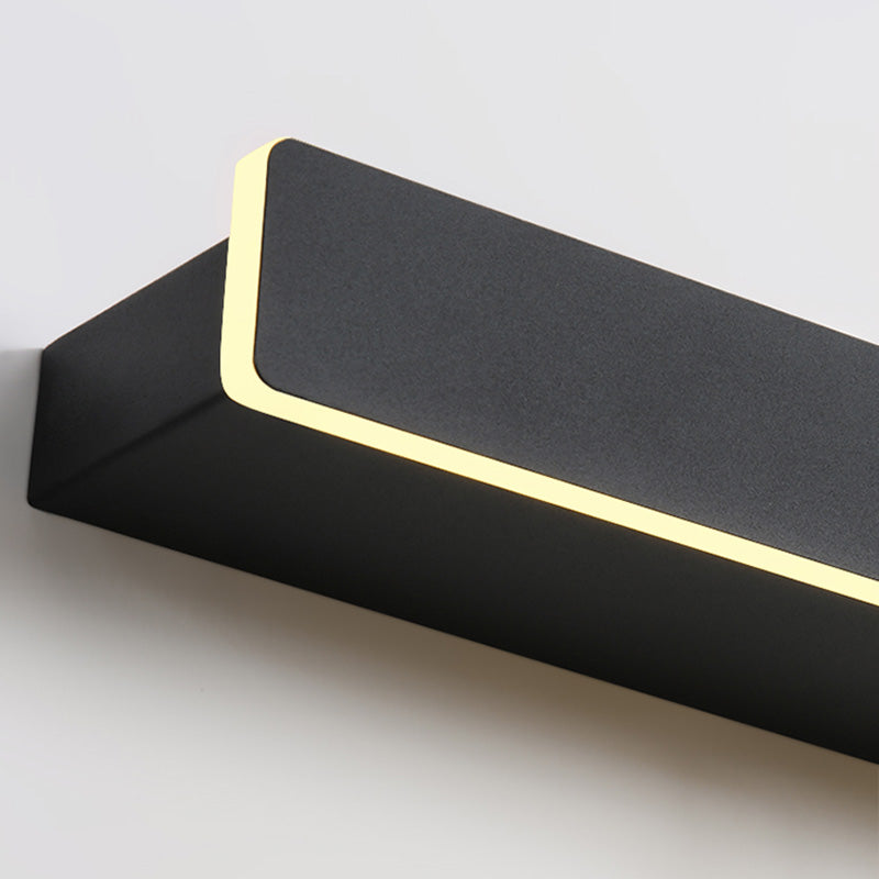 Rectangle Shaped Wall Sconce Modern Metal Acrylic LED Indoor Wall Mount Light (Without Decorations)