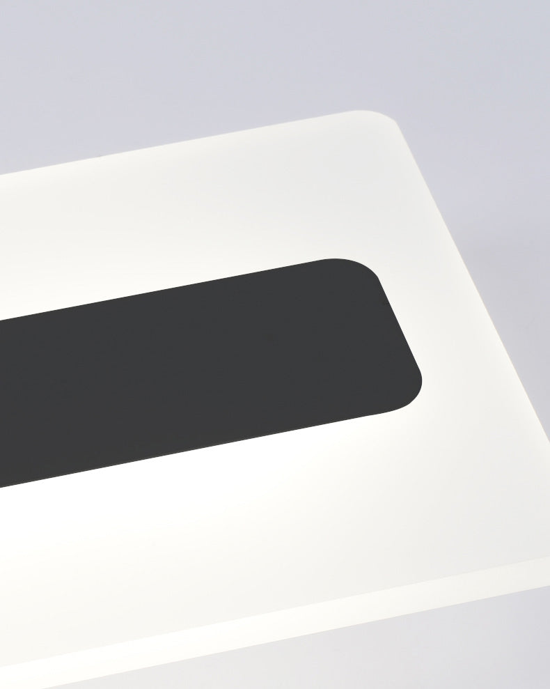 LÍNEA LED LÍNEA Luz moderna de estilo acrílico de metal