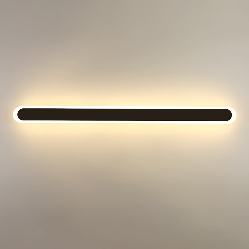 LED -Wandmontage Leuchte postmoderne Acryllinie -Wandleitungsleitung