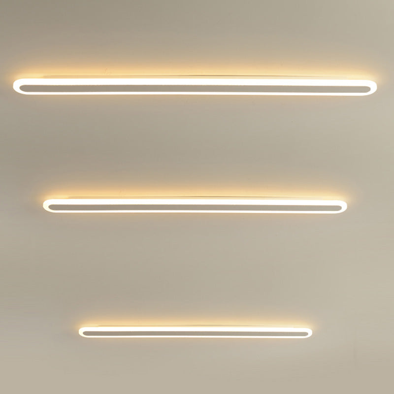 LED -Wandmontage Leuchte postmoderne Acryllinie -Wandleitungsleitung