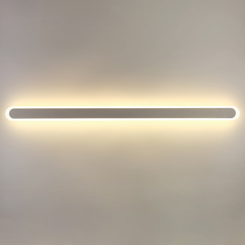 LED -Wandmontage Leuchte postmoderne Acryllinie -Wandleitungsleitung