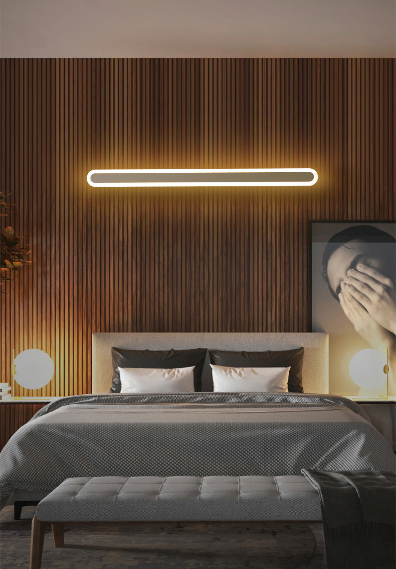 LED -Wandmontage Leuchte postmoderne Acryllinie -Wandleitungsleitung