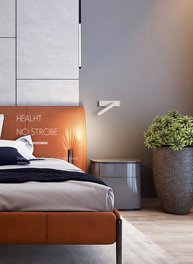 1 Light Wall Lighting Fixtures Minimalistic Wall Mounted Light Fixture for Bedside