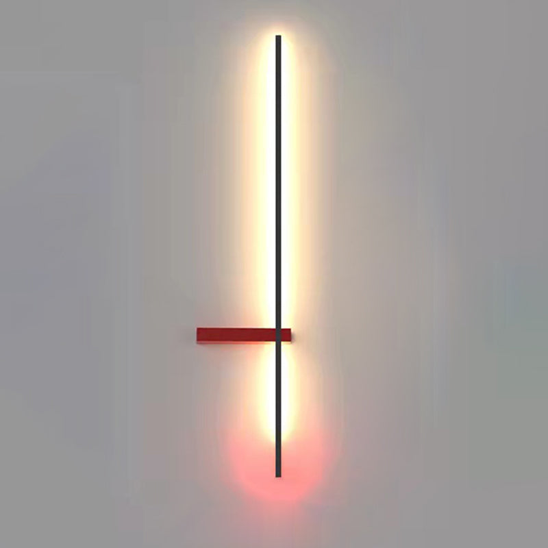 Moderno de tono lineal Diconteo Acrílico 1 Luces de luz para Hall and Foyer