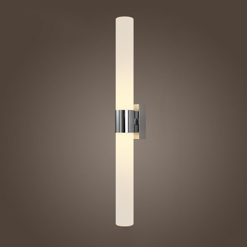 2 Lights Contemporary Wall Mounted Light Fixture Aluminum Indoor Flush Mount Wall Sconce