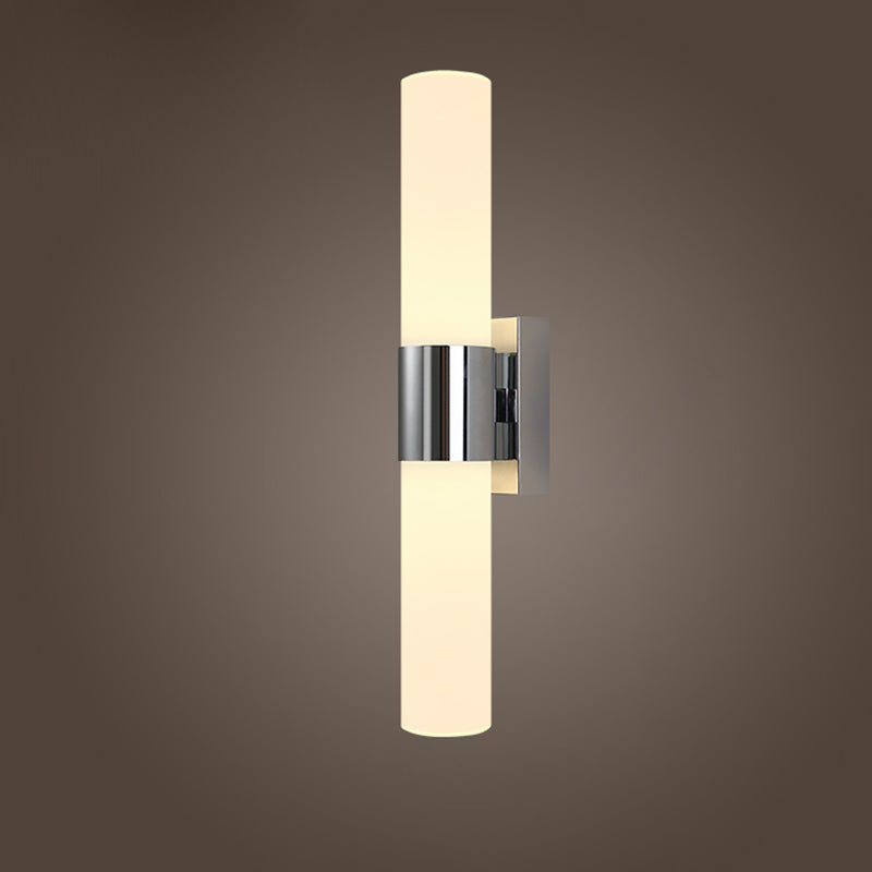 2 Lights Contemporary Wall Mounted Light Fixture Aluminum Indoor Flush Mount Wall Sconce