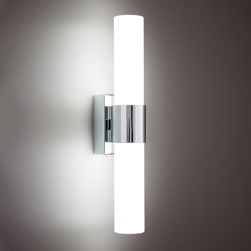 2 Lights Contemporary Wall Mounted Light Fixture Aluminum Indoor Flush Mount Wall Sconce