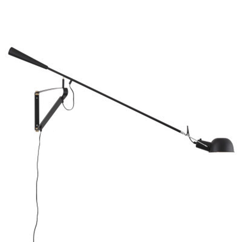 Schwung Armwand montierte Lampe postmoderne Einfachheit Metall Wandleuchte für Wohnzimmer