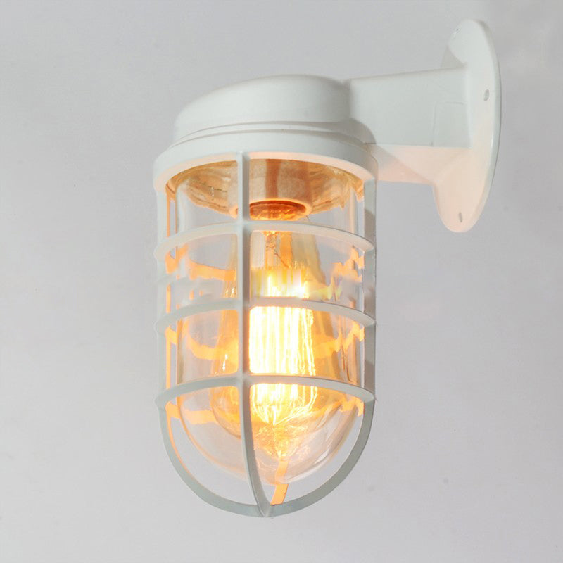 Éclairage de murs en cage en cage industriel Light Light Mur Murd Sconce éclairage pour le restaurant