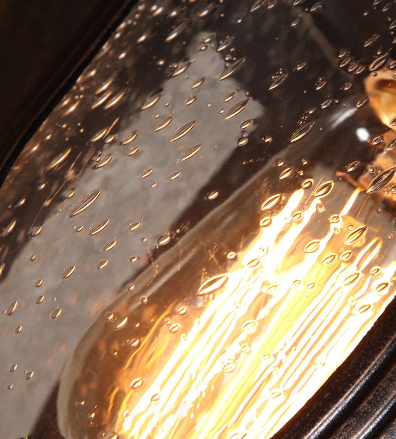 Wall Sconce Light Fixture Industrial Style Glass Shaded Wall Mounted Light Fixture