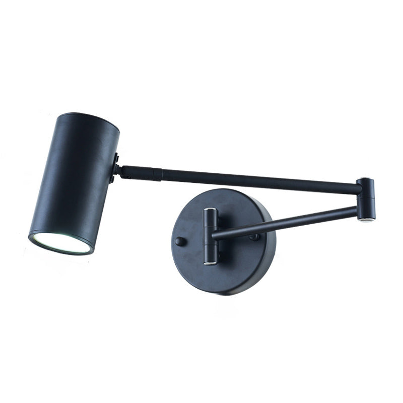 Swing Arm Wall Mounted Lamp Postmodern Simplicity Acrylic Wall Sconce for Living Room