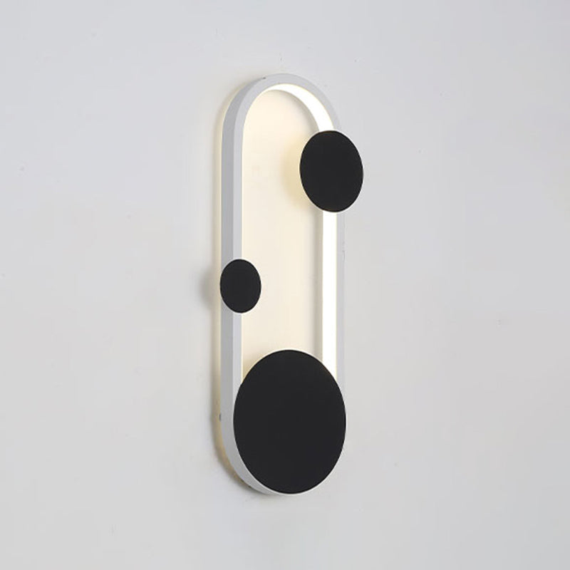 2 lámparas de pared opcionales de color LED LECHE CONDEMPUENTAS DE LA MUALLA CONTAJE