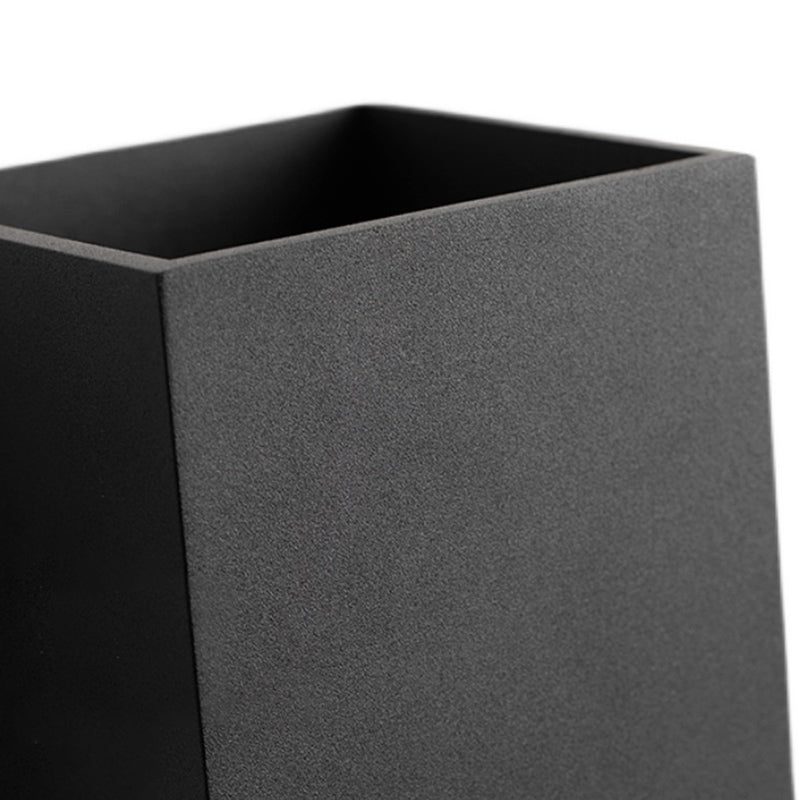 Lámparas de pared cuadradas de 4 "con sombra de vidrio con luces aplastas de pared contemporáneas en interiores