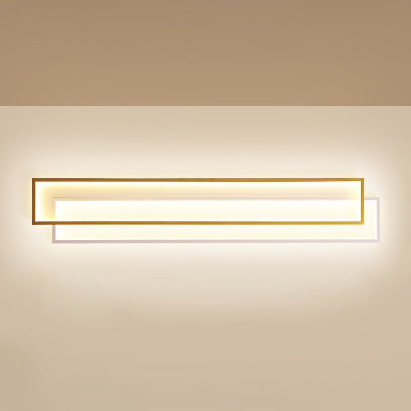 Simplicité lampe à la ligne rectangle des lampes murales intérieures