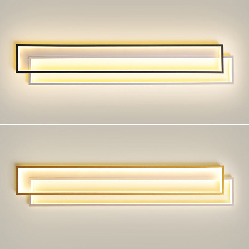 Simplicité lampe à la ligne rectangle des lampes murales intérieures