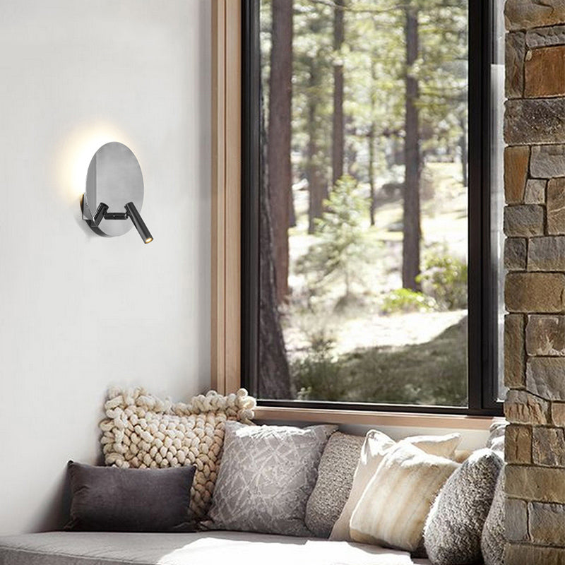 8" High Contemporary Wall Mounted Light Fixture Indoor Wall Sconce Spotlight