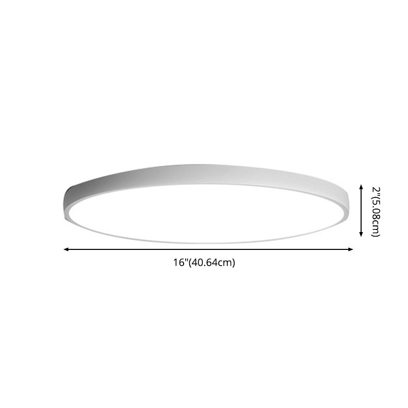 Moderne LED-Deckenleuchten zur Oberflächenmontage, Lampenschirm aus Metall für das Wohnzimmer