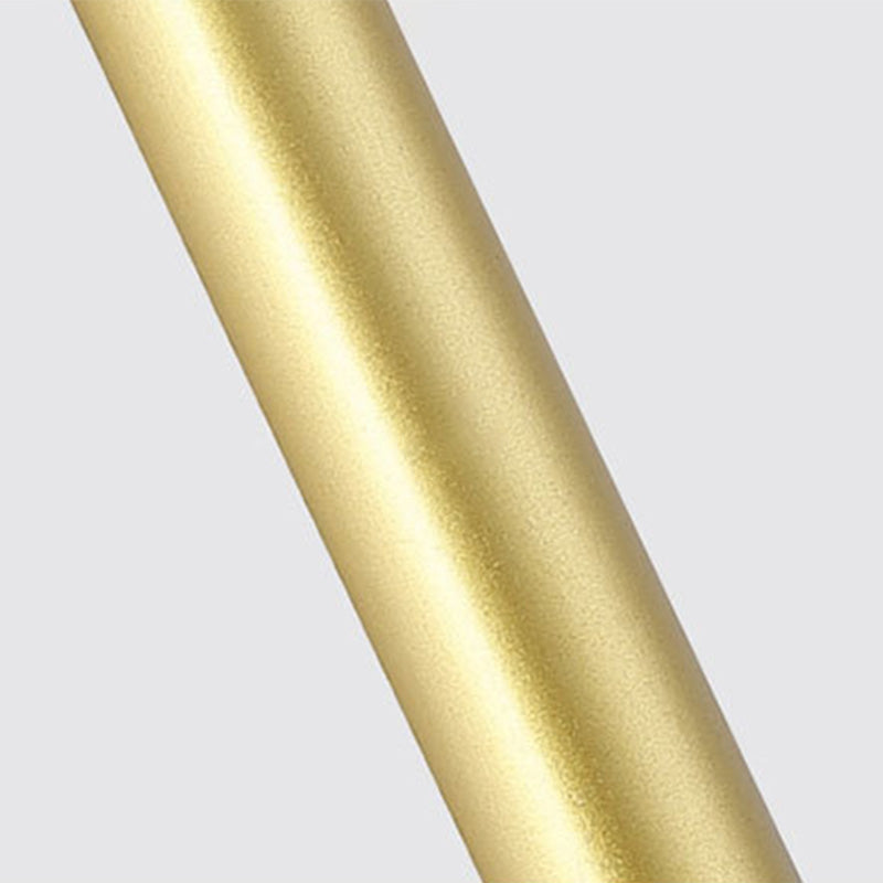 Gold 1 Light LED Wall Sconce Modern Acrylic Linear Wall Lighting for Living Room