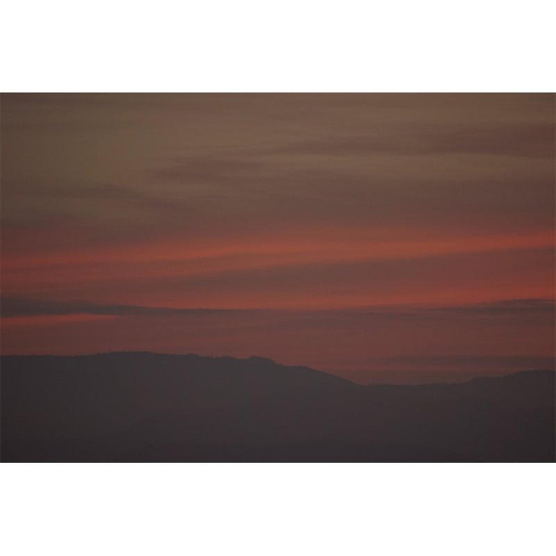 Sunset Sky Wall Murals Contemporary Wall Art for Bedroom, Moisture Resistant