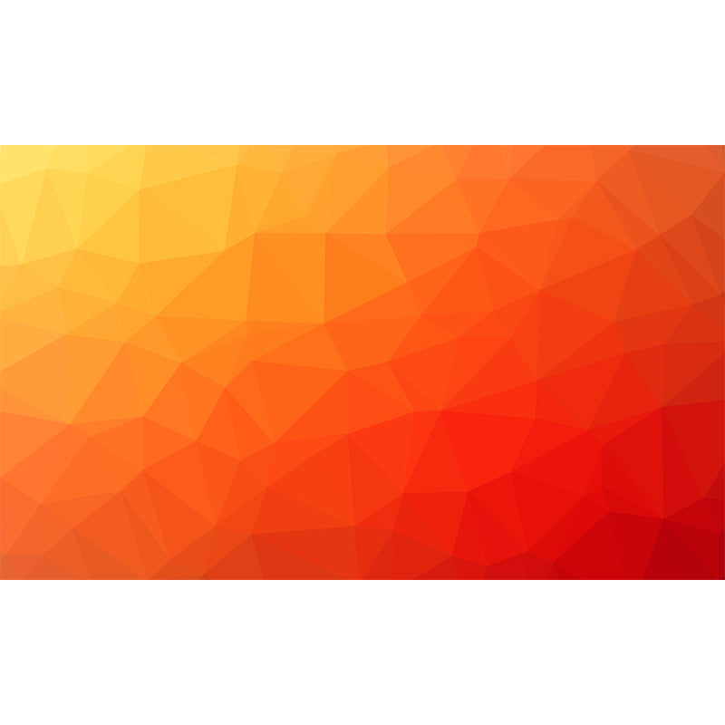 Modern Geometry Mural Decal for Study Room Washable, Custom Size Available