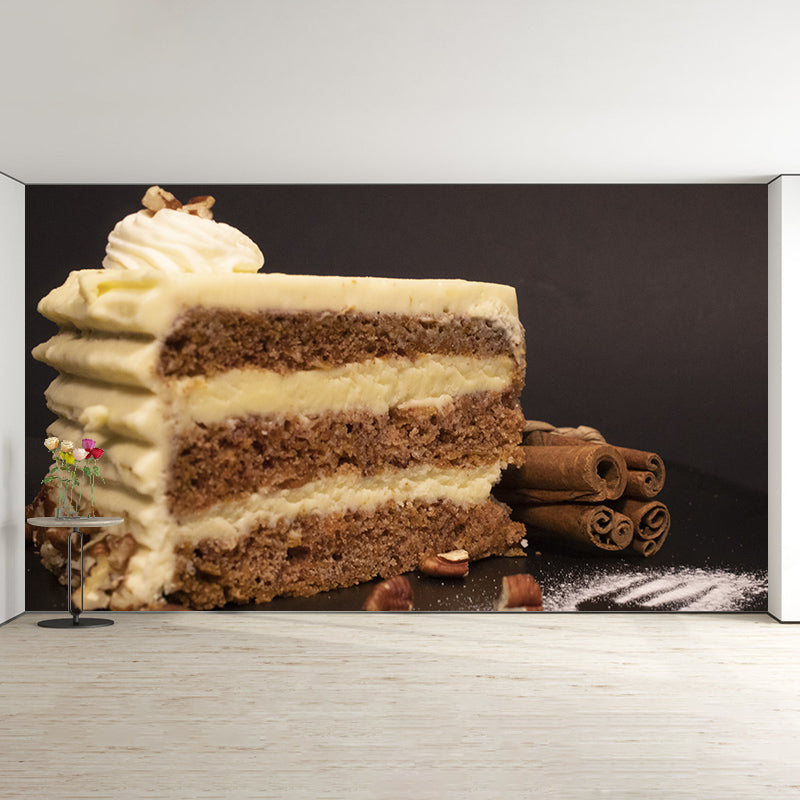 Dessert Mural Wallpaper Simple Commerce Shop Decoration, Waterproofing