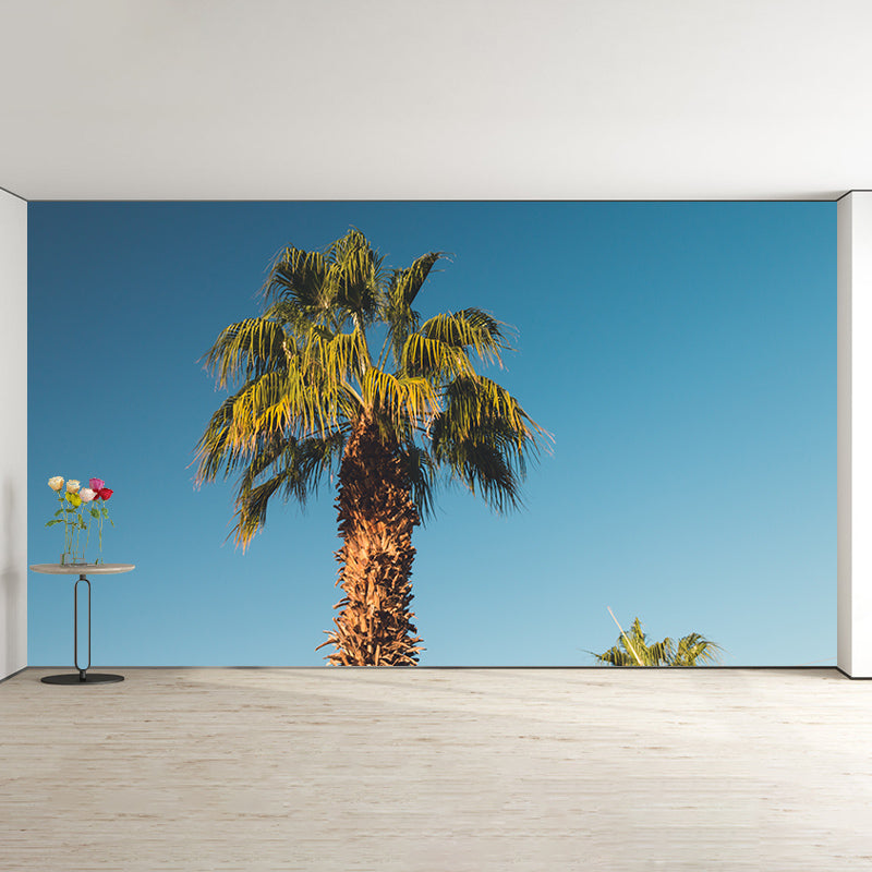 Tropical Palm Tree Wall Paper Murals Decoration for Gust Room, Made to Measure