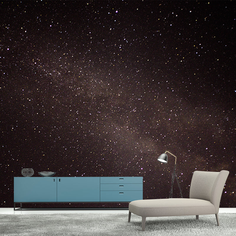 Distant Universe Moisture Resistant Wall Covering for Living Room, Made to Measure