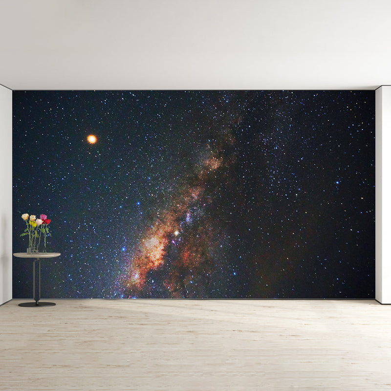Distant Universe Moisture Resistant Wall Covering for Living Room, Made to Measure