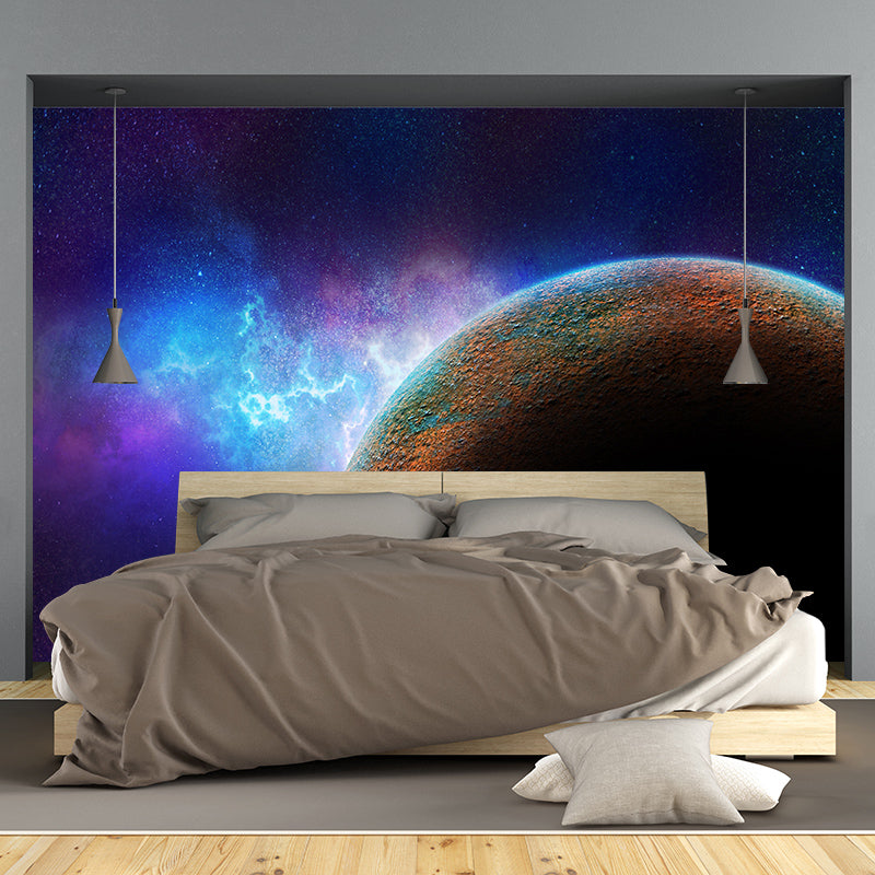 Mysterious Universe Mural Decal Water Resistant Wall Covering, Made to Measure