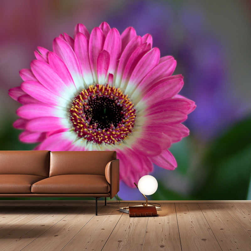 Modern Chrysanthemum Wall Covring for Bedroom Decoration, Moisture Resistant