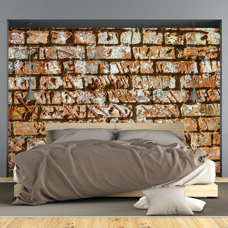 Brick Wall Mural Decals Home Decoration Sitting Room Wall Decor, Waterproofing