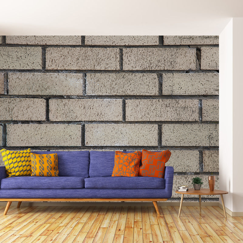 Brick Wall Mural Decals Home Decoration Sitting Room Wall Decor, Waterproofing