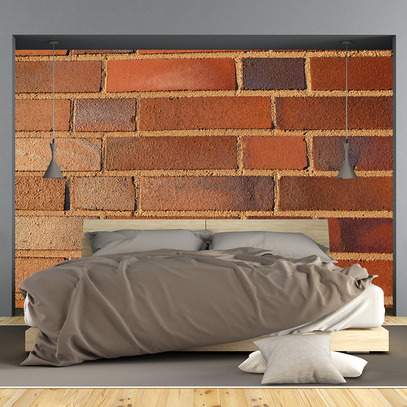 Brick Wall Mural Decals Home Decoration Sitting Room Wall Decor, Waterproofing