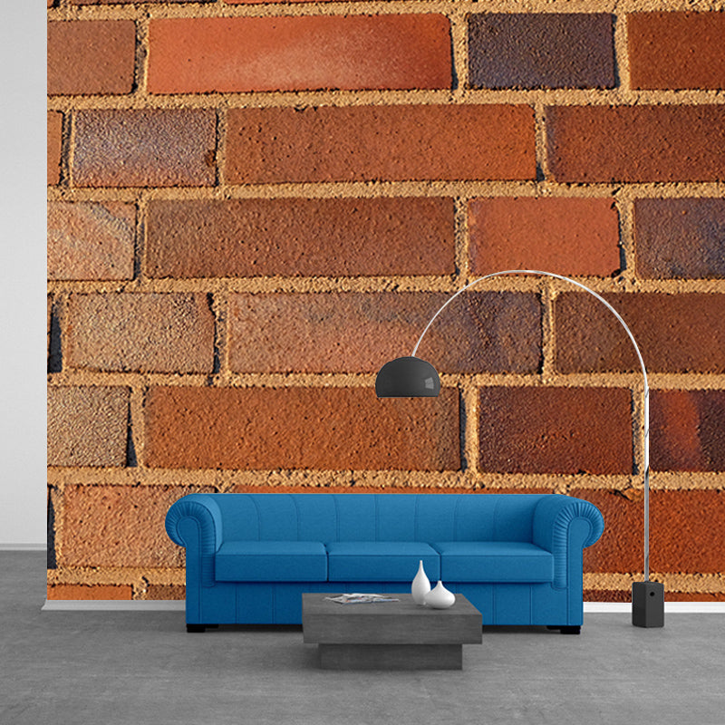 Brick Wall Mural Decals Home Decoration Sitting Room Wall Decor, Waterproofing
